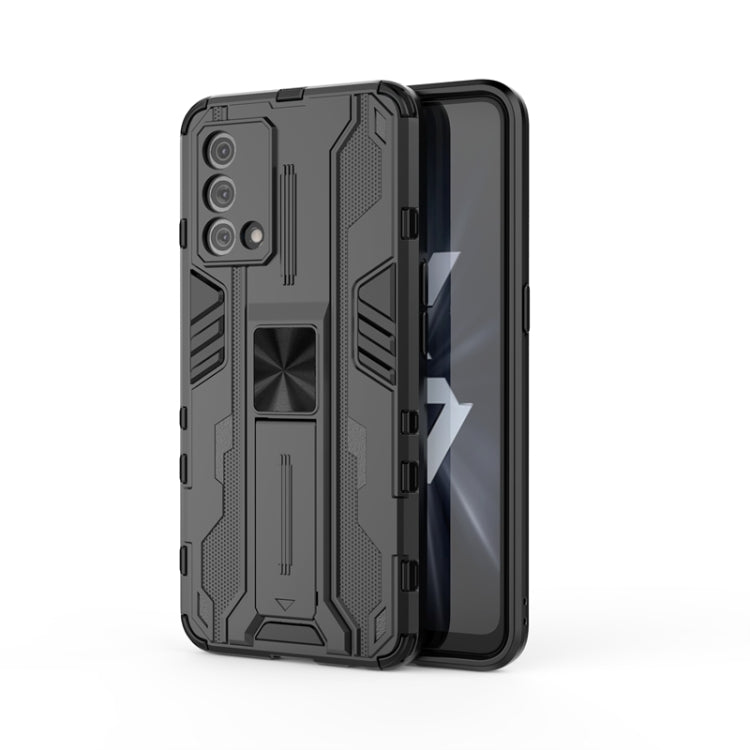 For OPPO K9 Supersonic PC + TPU Shock-proof Protective Case with Holder