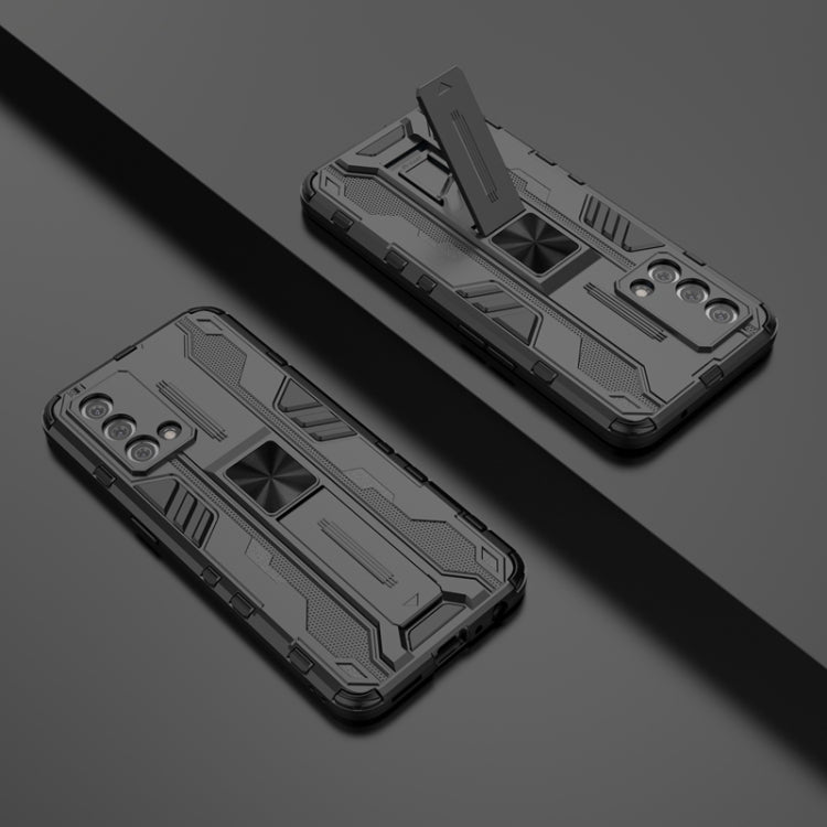 For OPPO K9 Supersonic PC + TPU Shock-proof Protective Case with Holder