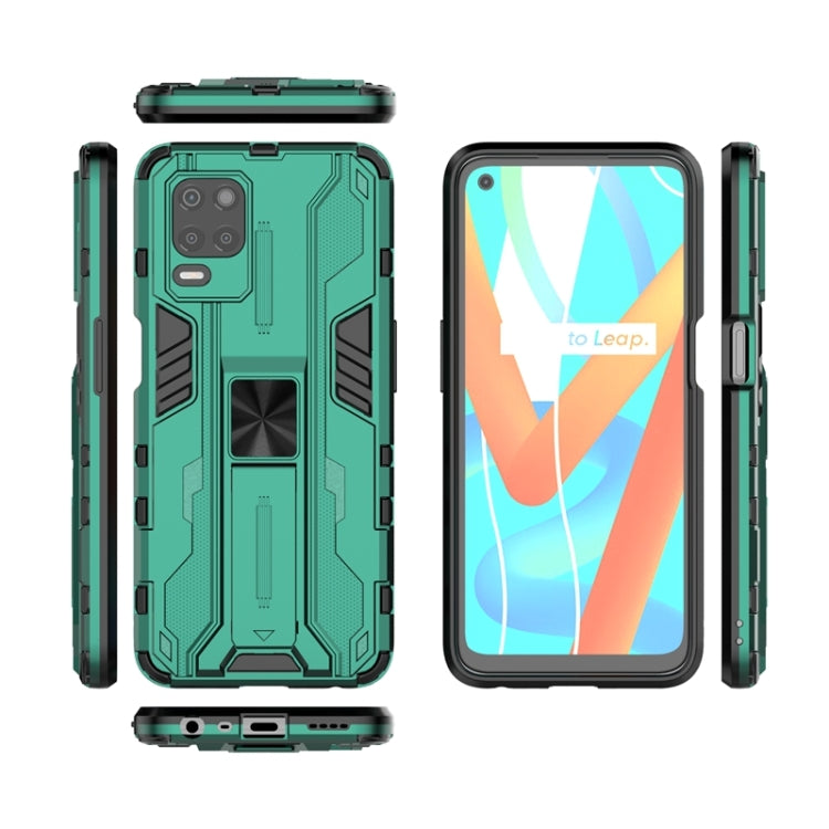 For OPPO Realme V13 5G Supersonic PC + TPU Shock-proof Protective Case with Holder