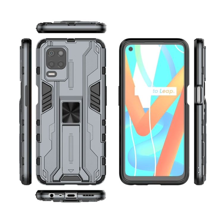 For OPPO Realme V13 5G Supersonic PC + TPU Shock-proof Protective Case with Holder
