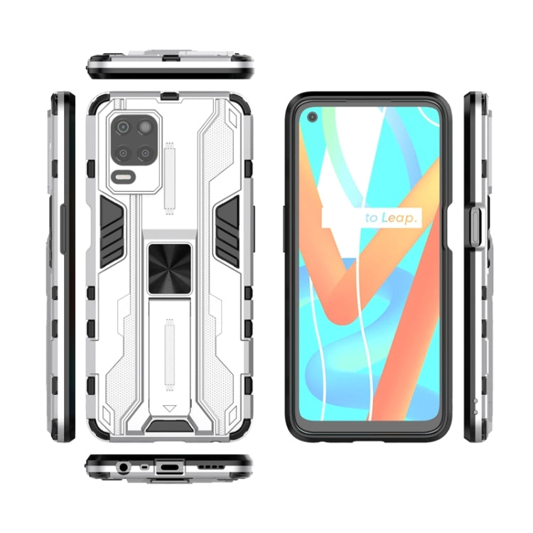 For OPPO Realme V13 5G Supersonic PC + TPU Shock-proof Protective Case with Holder