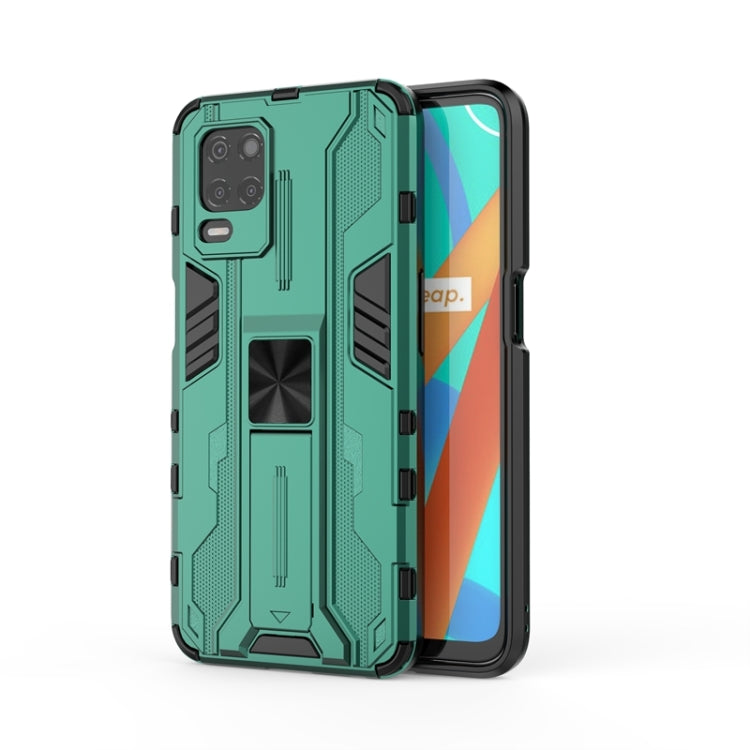 For OPPO Reno6 5G Supersonic PC + TPU Shock-proof Protective Case with Holder