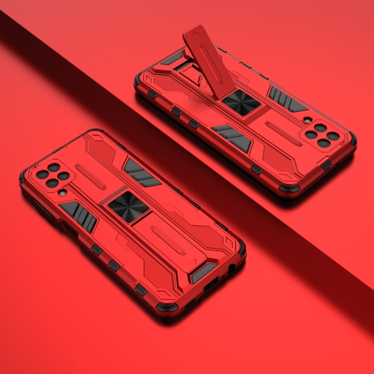 For Samsung Galaxy M12 Supersonic PC + TPU Shock-proof Protective Case with Holder