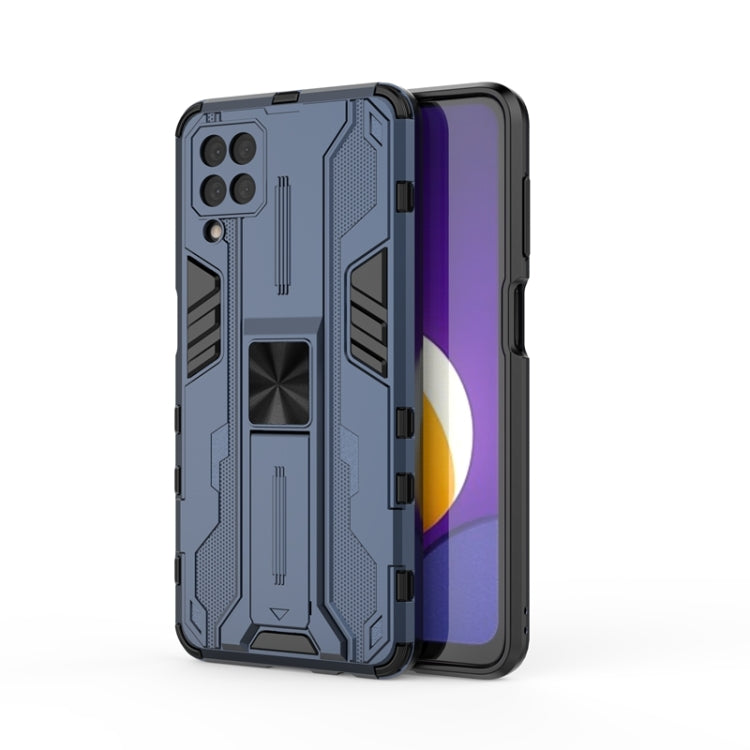 For Samsung Galaxy M12 Supersonic PC + TPU Shock-proof Protective Case with Holder