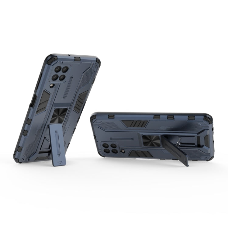 For Samsung Galaxy M12 Supersonic PC + TPU Shock-proof Protective Case with Holder