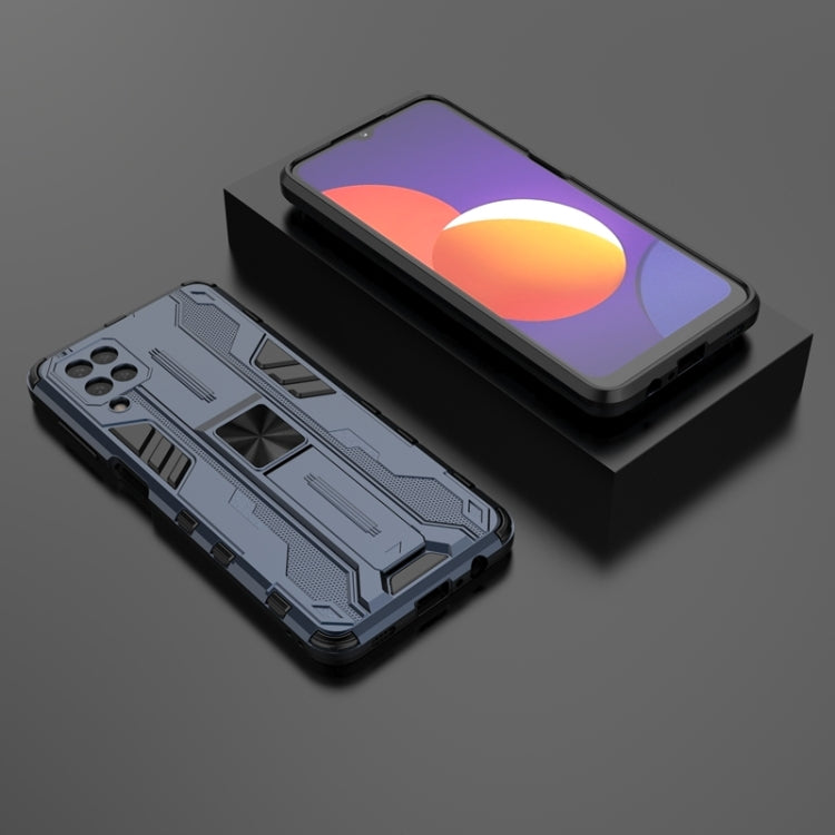 For Samsung Galaxy M12 Supersonic PC + TPU Shock-proof Protective Case with Holder