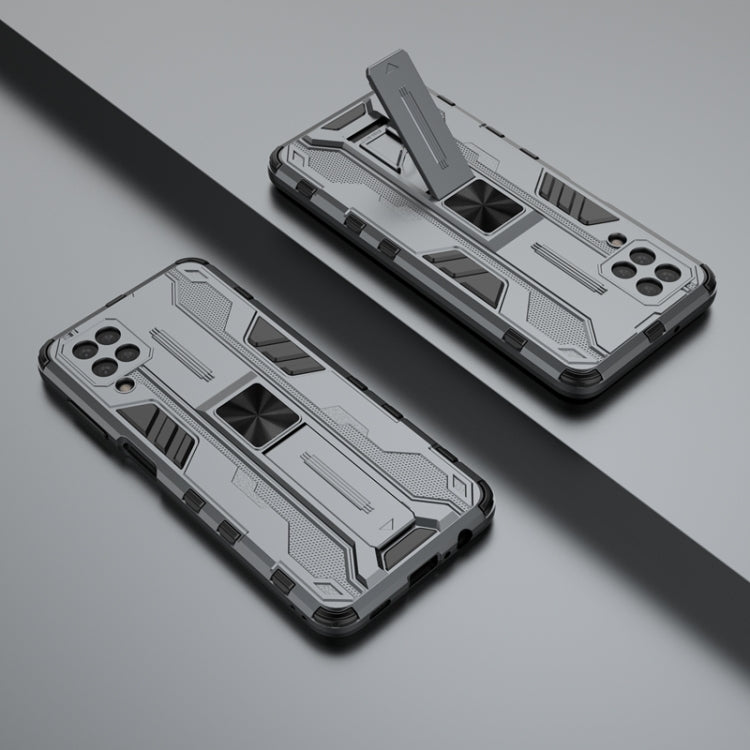 For Samsung Galaxy M12 Supersonic PC + TPU Shock-proof Protective Case with Holder