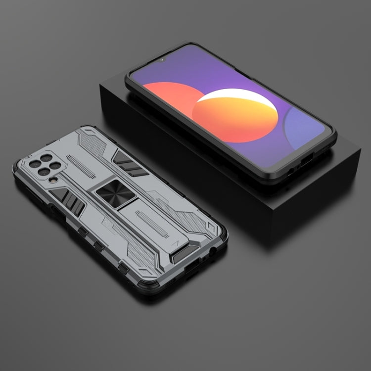 For Samsung Galaxy M12 Supersonic PC + TPU Shock-proof Protective Case with Holder