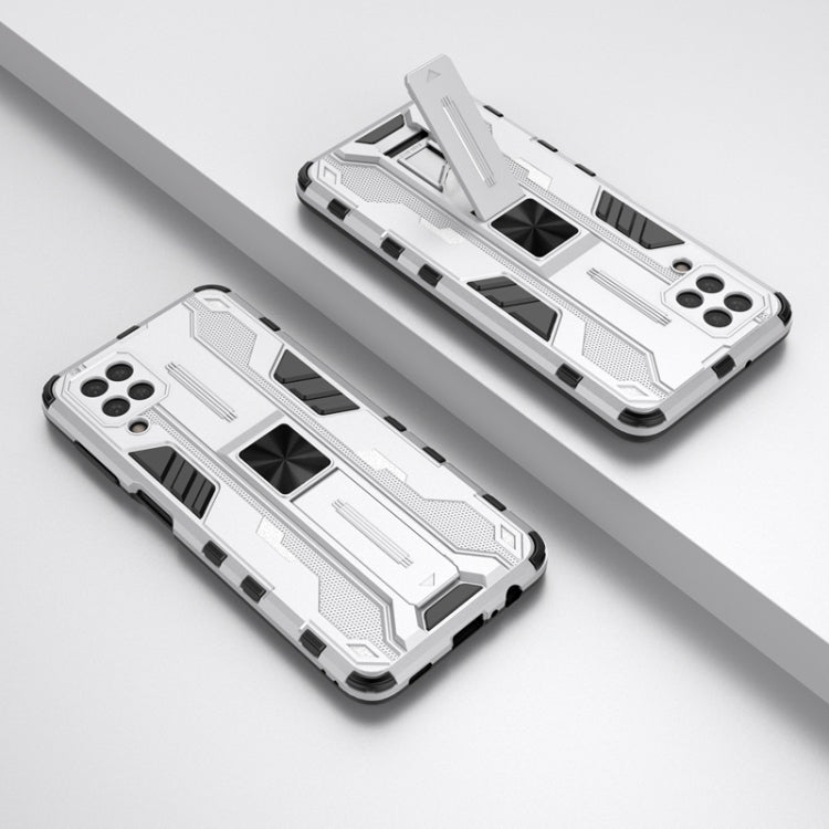 For Samsung Galaxy M12 Supersonic PC + TPU Shock-proof Protective Case with Holder