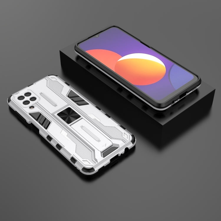 For Samsung Galaxy M12 Supersonic PC + TPU Shock-proof Protective Case with Holder