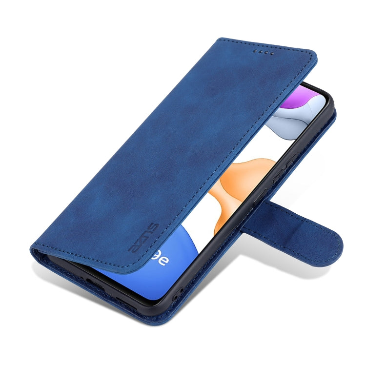 For vivo S9e AZNS Skin Feel Calf Texture Horizontal Flip Leather Case with Card Slots & Holder & Wallet