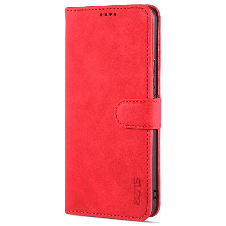 For vivo S9e AZNS Skin Feel Calf Texture Horizontal Flip Leather Case with Card Slots & Holder & Wallet
