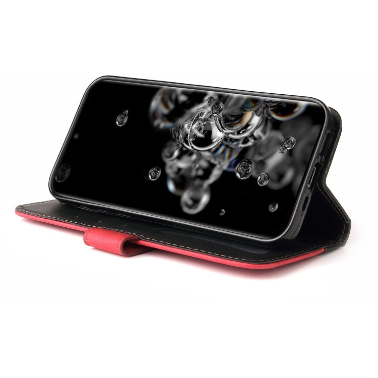 For Samsung Galaxy S20 Ultra Business Stitching-Color Horizontal Flip PU Leather Case with Holder & Card Slots & Photo Frame