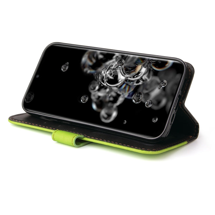 For Samsung Galaxy S20 Ultra Business Stitching-Color Horizontal Flip PU Leather Case with Holder & Card Slots & Photo Frame