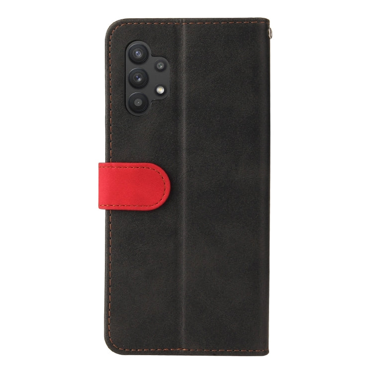 For Samsung Galaxy A32 5G Business Stitching-Color Horizontal Flip PU Leather Case with Holder & Card Slots & Photo Frame