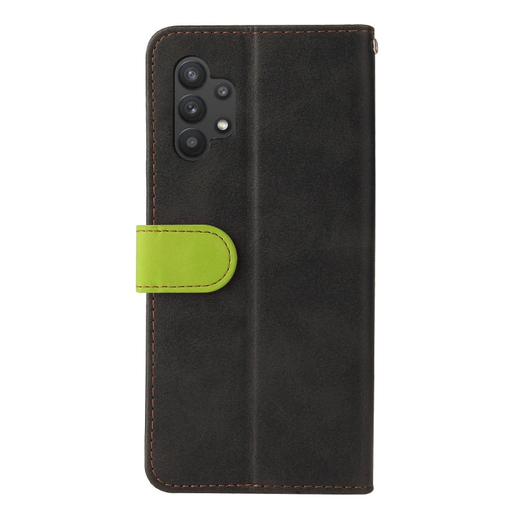 For Samsung Galaxy A32 5G Business Stitching-Color Horizontal Flip PU Leather Case with Holder & Card Slots & Photo Frame