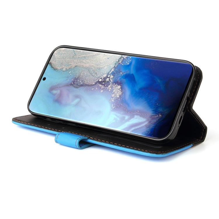For Samsung Galaxy S20+ Business Stitching-Color Horizontal Flip PU Leather Case with Holder & Card Slots & Photo Frame