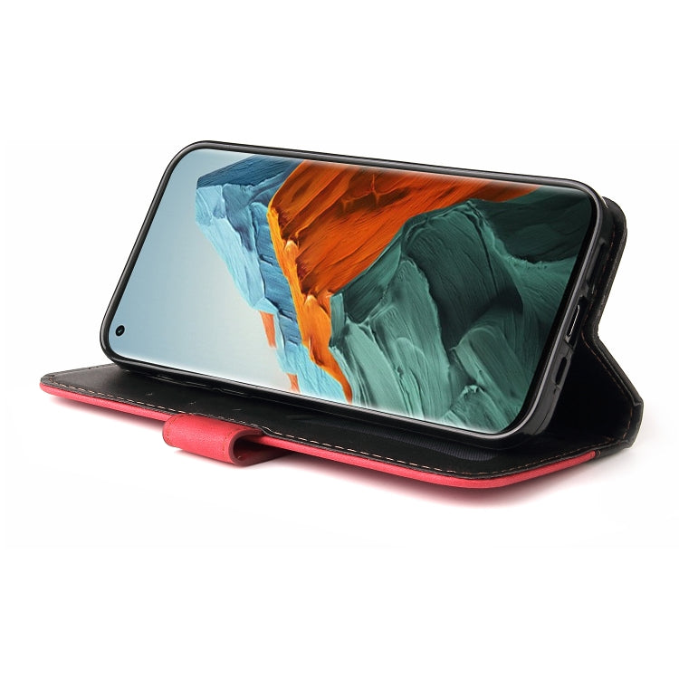 For Xiaomi Mi 11 Pro Business Stitching-Color Horizontal Flip PU Leather Case with Holder & Card Slots & Photo Frame
