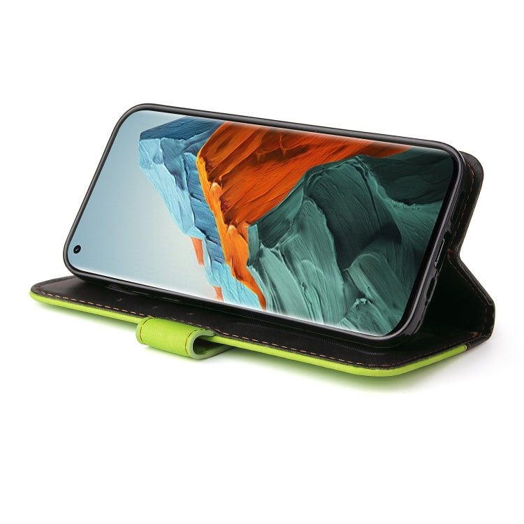 For Xiaomi Mi 11 Pro Business Stitching-Color Horizontal Flip PU Leather Case with Holder & Card Slots & Photo Frame