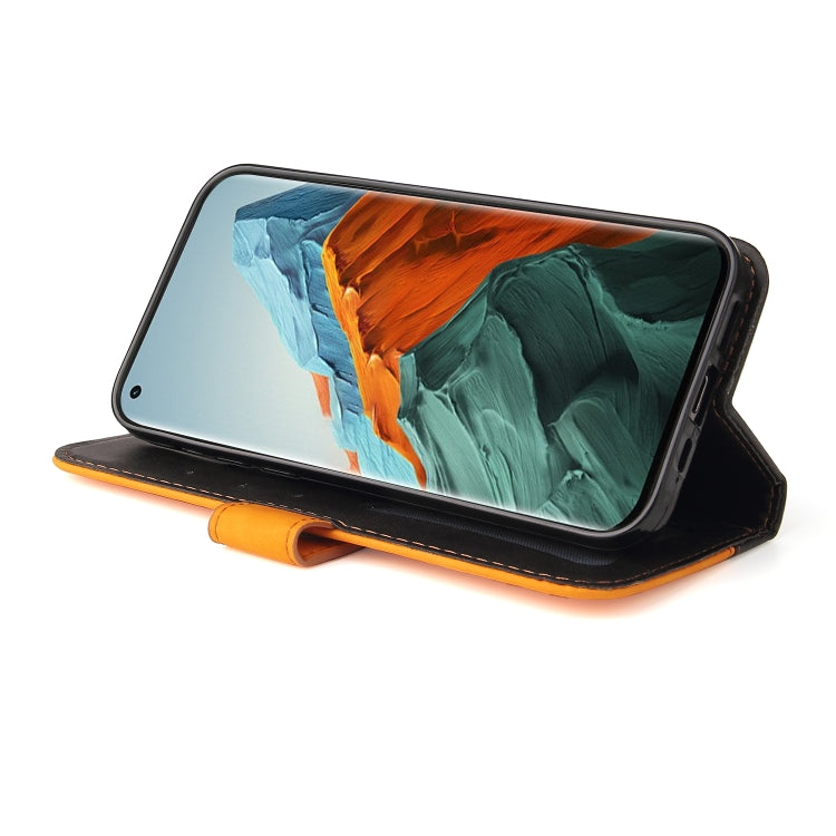 For Xiaomi Mi 11 Pro Business Stitching-Color Horizontal Flip PU Leather Case with Holder & Card Slots & Photo Frame