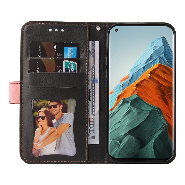 For Xiaomi Mi 11 Pro Business Stitching-Color Horizontal Flip PU Leather Case with Holder & Card Slots & Photo Frame