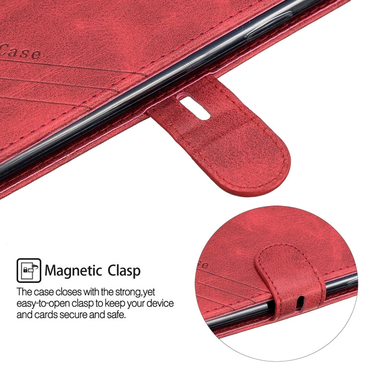 For Samsung Galaxy A01 Stitching Style 2-Color Cow Texture Horizontal Flip PU Leather Case with Holder & Card Slot & Lanyard