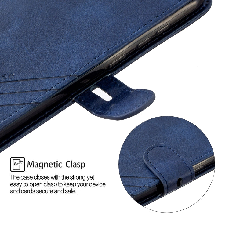 For Samsung Galaxy A11 Stitching Style 2-Color Cow Texture Horizontal Flip PU Leather Case with Holder & Card Slot & Lanyard