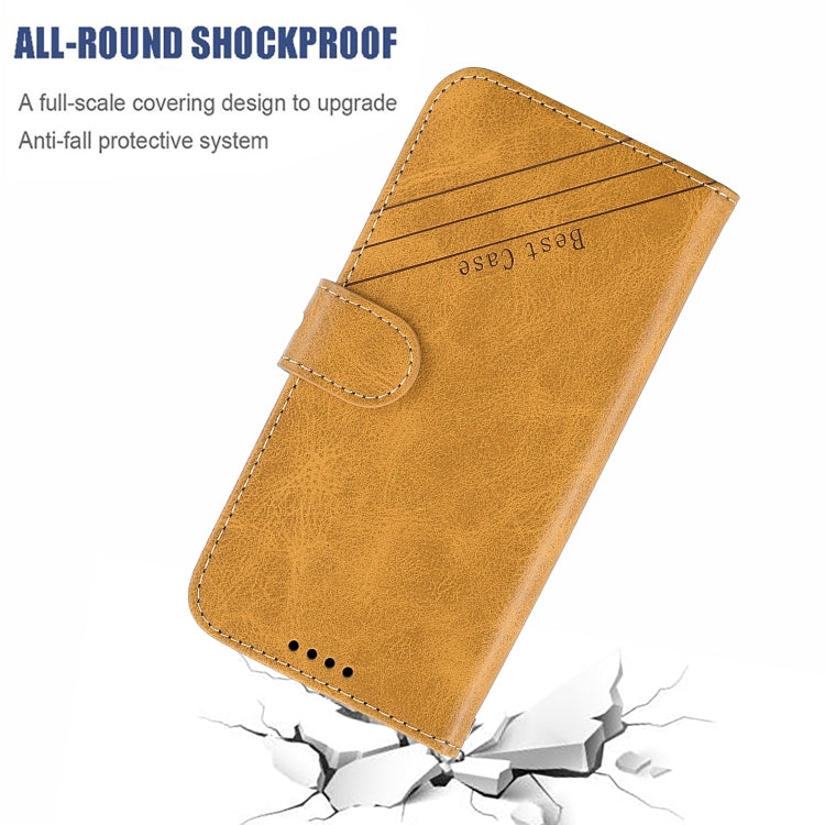 For Samsung Galaxy A21 Stitching Style 2-Color Cow Texture Horizontal Flip PU Leather Case with Holder & Card Slot & Lanyard