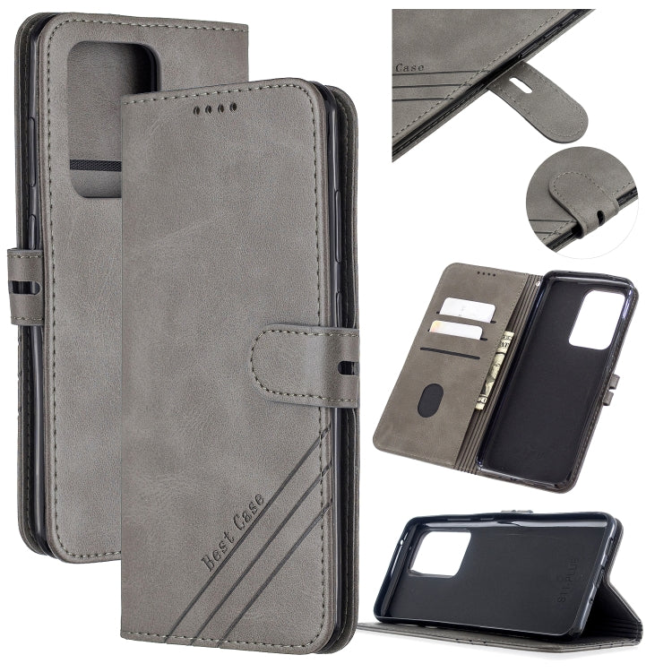 For Samsung Galaxy S20 Ultra Stitching Style 2-Color Cow Texture Horizontal Flip PU Leather Case with Holder & Card Slot & Lanyard