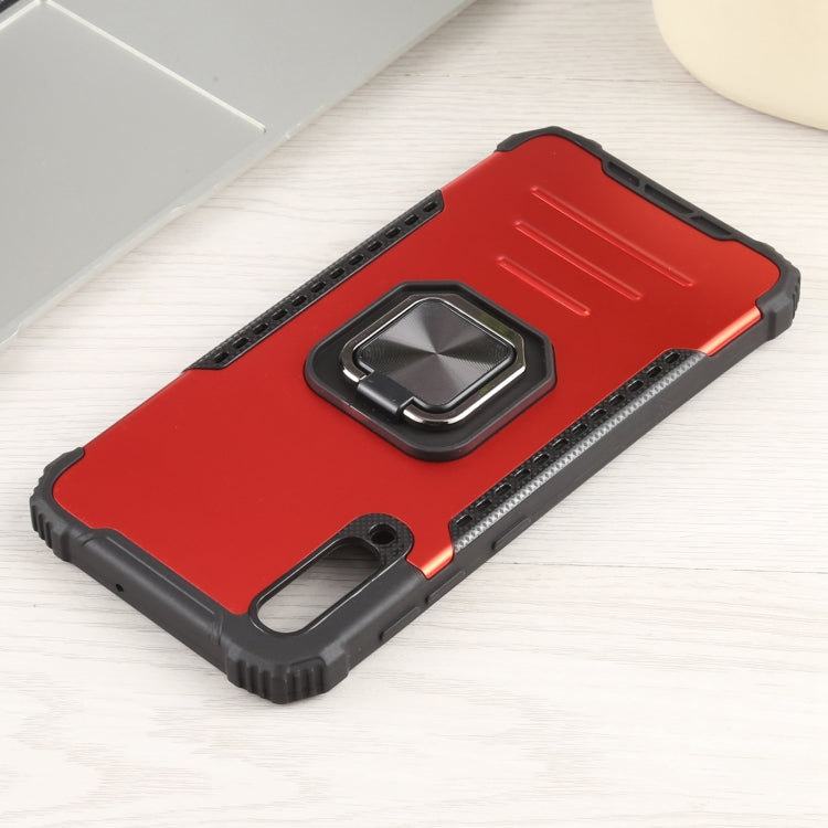 For Samsung Galaxy A50 / A50s / A30s /  M10s Fierce Warrior Series Armor All-inclusive Shockproof Aluminum Alloy + TPU Protective Case with Ring Holder