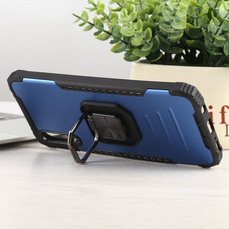 For Samsung Galaxy A50 / A50s / A30s /  M10s Fierce Warrior Series Armor All-inclusive Shockproof Aluminum Alloy + TPU Protective Case with Ring Holder