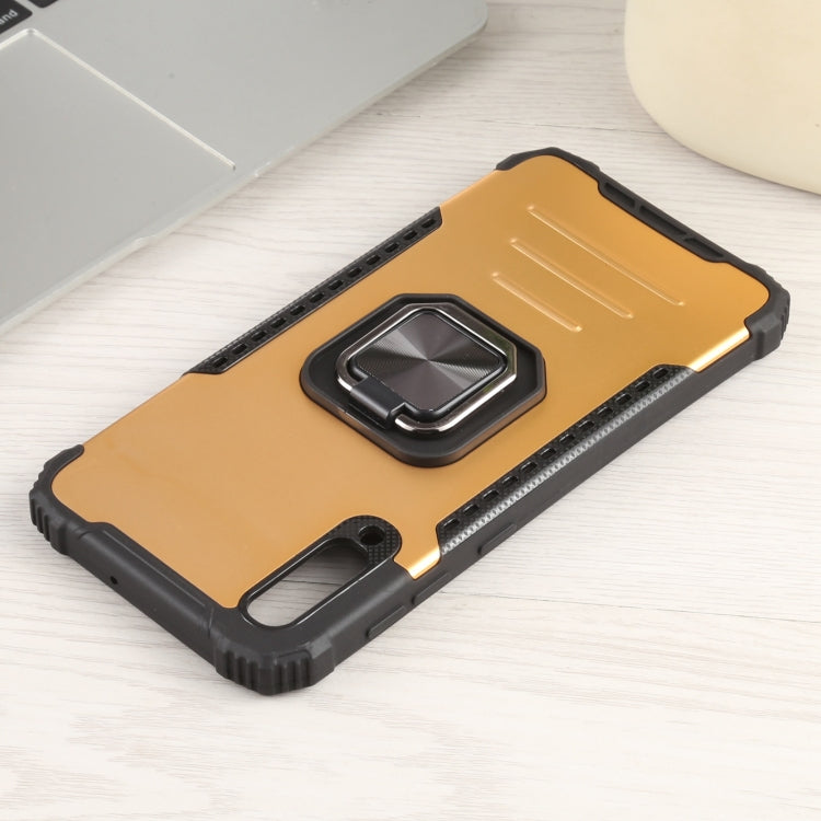 For Samsung Galaxy A50 / A50s / A30s /  M10s Fierce Warrior Series Armor All-inclusive Shockproof Aluminum Alloy + TPU Protective Case with Ring Holder