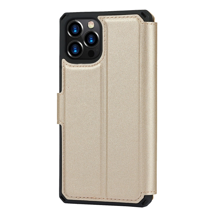 For iPhone 12 mini Plain Texture Horizontal Flip PU Leather Case with Holder & Card Slots & Photo Frame & Wallet & Strap