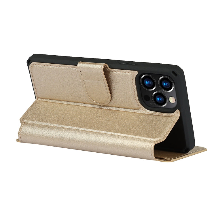 For iPhone 12 mini Plain Texture Horizontal Flip PU Leather Case with Holder & Card Slots & Photo Frame & Wallet & Strap