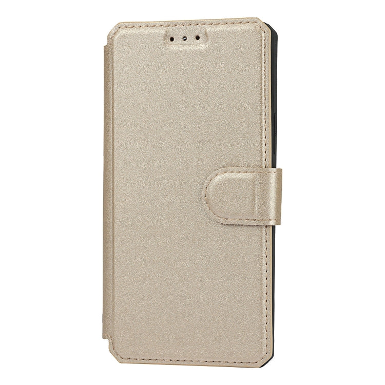 For iPhone 12 Pro Max Plain Texture Horizontal Flip PU Leather Case with Holder & Card Slots & Photo Frame & Wallet & Strap