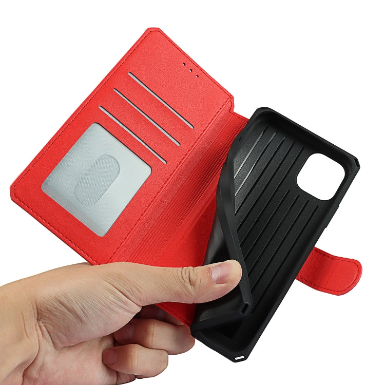 For iPhone 11 Pro Max Plain Texture Horizontal Flip PU Leather Case with Holder & Card Slots & Photo Frame & Wallet & Strap