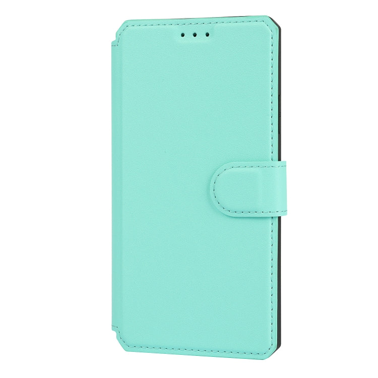 For iPhone 11 Pro Max Plain Texture Horizontal Flip PU Leather Case with Holder & Card Slots & Photo Frame & Wallet & Strap