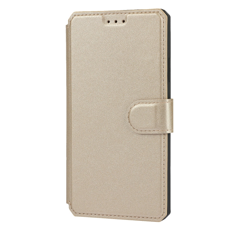 For iPhone 11 Pro Max Plain Texture Horizontal Flip PU Leather Case with Holder & Card Slots & Photo Frame & Wallet & Strap