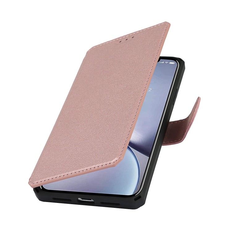 For iPhone XR Plain Texture Horizontal Flip PU Leather Case with Holder & Card Slots & Photo Frame & Wallet & Strap