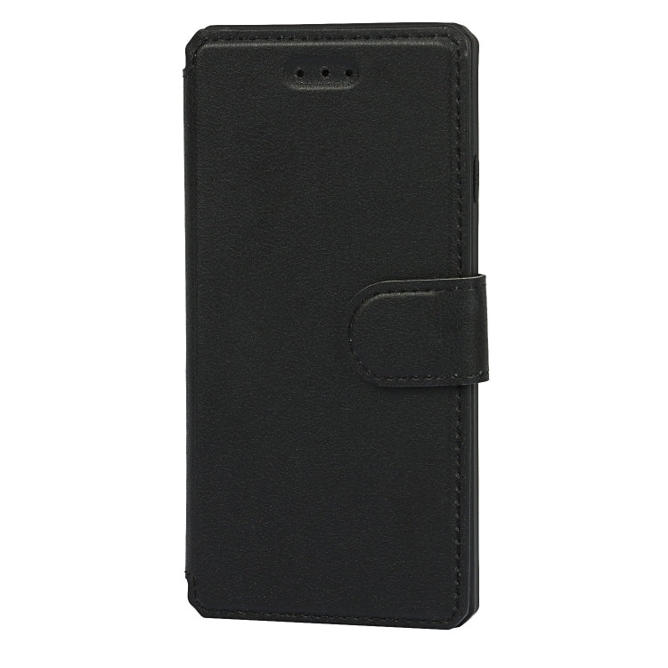Plain Texture Horizontal Flip PU Leather Case with Holder & Card Slots & Photo Frame & Wallet & Strap For iPhone 7 / 8 / SE 2020
