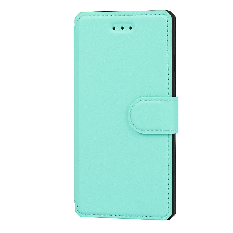 Plain Texture Horizontal Flip PU Leather Case with Holder & Card Slots & Photo Frame & Wallet & Strap For iPhone 7 / 8 / SE 2020