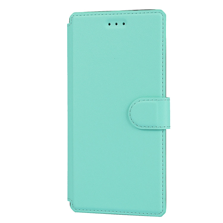 Plain Texture Horizontal Flip PU Leather Case with Holder & Card Slots & Photo Frame & Wallet & Strap For iPhone 7 Plus / 8 Plus