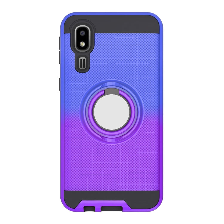 For Galaxy A2 Core 2 In 1 PC + TPU Protective Case with 360 Degrees Rotate Ring Holder