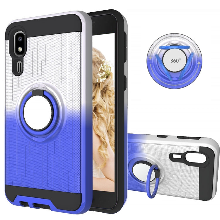 For Galaxy A2 Core 2 In 1 PC + TPU Protective Case with 360 Degrees Rotate Ring Holder