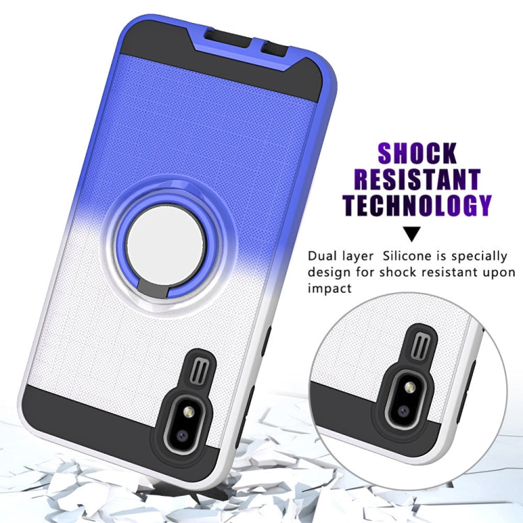 For Galaxy A2 Core 2 In 1 PC + TPU Protective Case with 360 Degrees Rotate Ring Holder