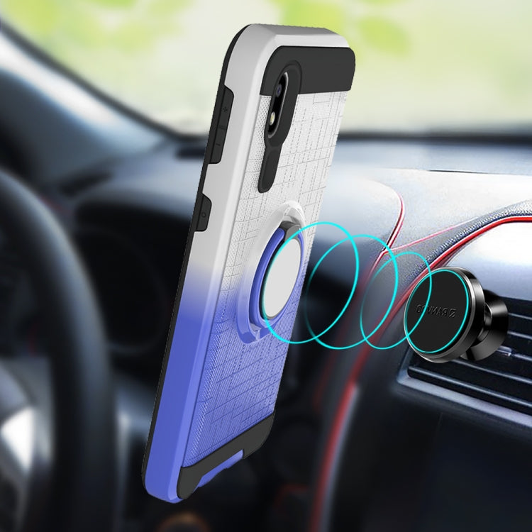For Galaxy A2 Core 2 In 1 PC + TPU Protective Case with 360 Degrees Rotate Ring Holder