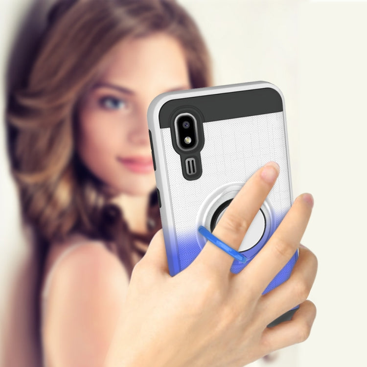 For Galaxy A2 Core 2 In 1 PC + TPU Protective Case with 360 Degrees Rotate Ring Holder