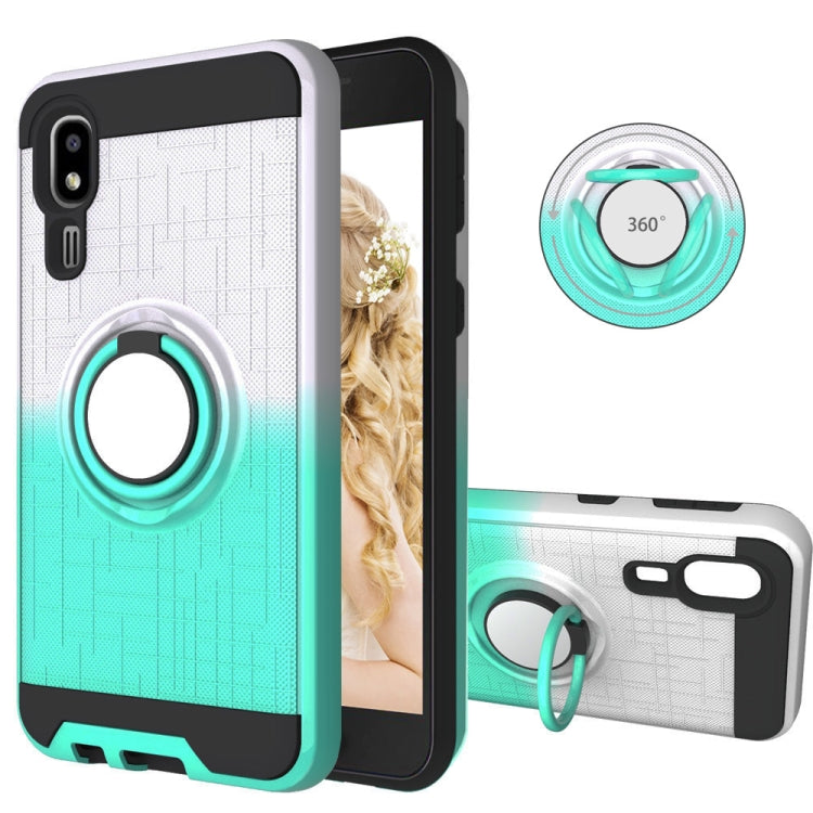 For Galaxy A2 Core 2 In 1 PC + TPU Protective Case with 360 Degrees Rotate Ring Holder