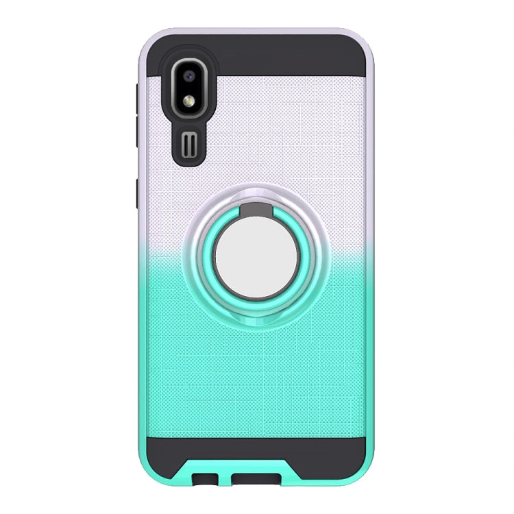 For Galaxy A2 Core 2 In 1 PC + TPU Protective Case with 360 Degrees Rotate Ring Holder