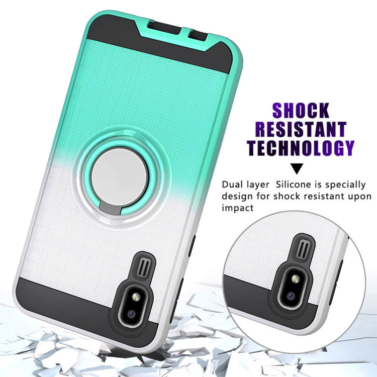 For Galaxy A2 Core 2 In 1 PC + TPU Protective Case with 360 Degrees Rotate Ring Holder